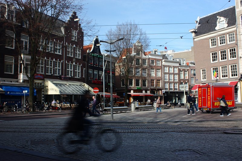 Amsterdam Spui meydanı