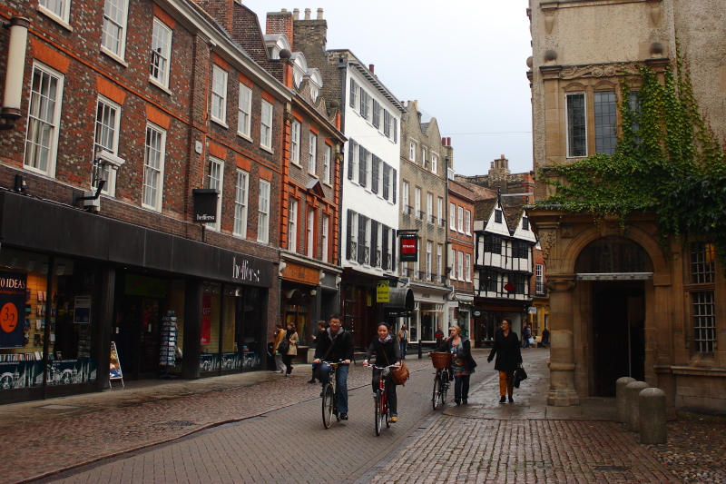 Cambridge sokakları