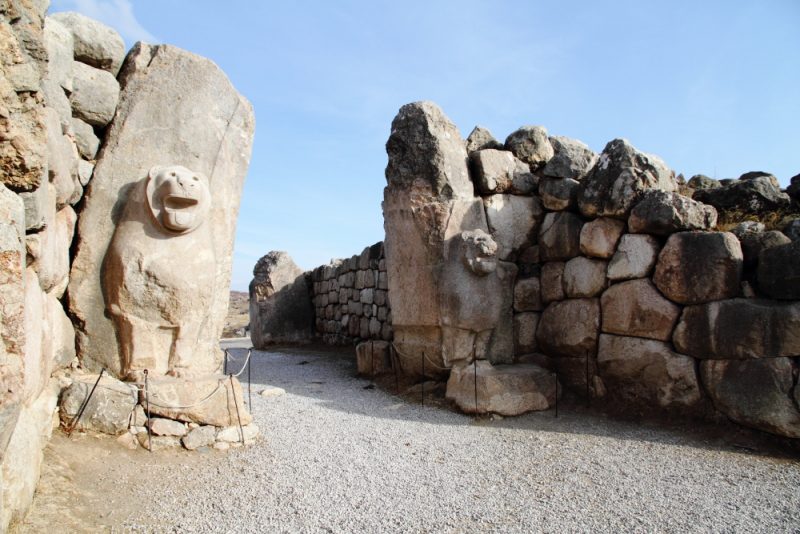 Hattuşa Aslanlı Kapı - Yukarı Şehir