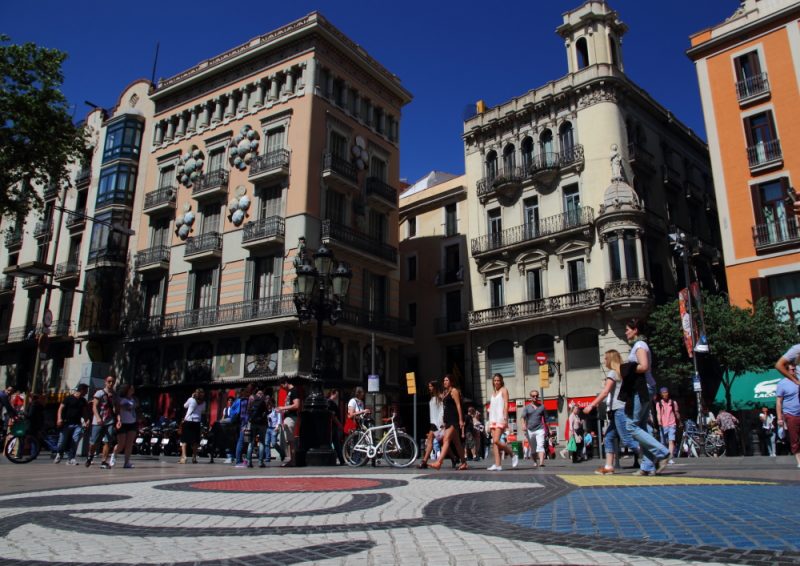 La Rambla Caddesi, Barselona