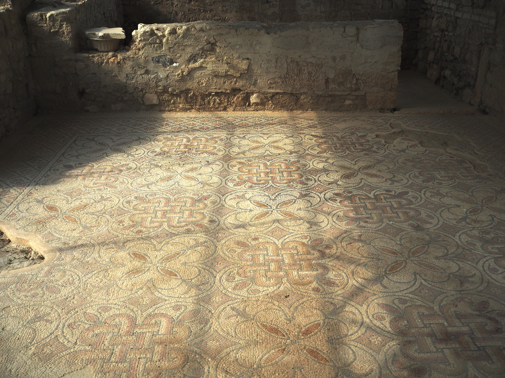mozaikli ev - Tripolis antik kenti