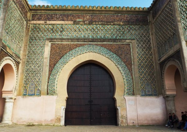 Meknes Bab El Mansour kapısı