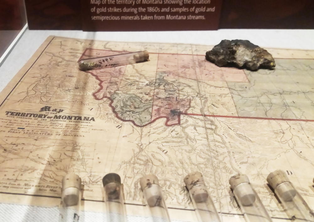 Montana maden haritası, 19, yüzyıl