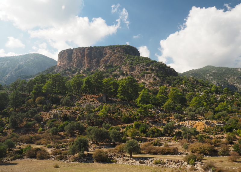 Pınara Antik Kenti - Yuvarlak Tepe